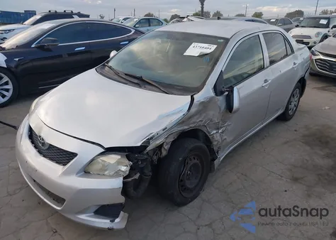 2009 Toyota Corolla Le из США, поврежденный, VIN JTDBL40E39J050403